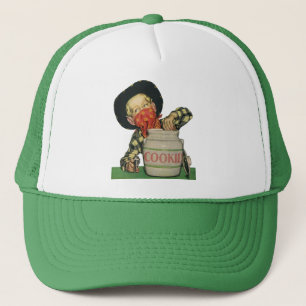 Casquette Pistolet-jouet de cowboy vintage dans le pot à bis
