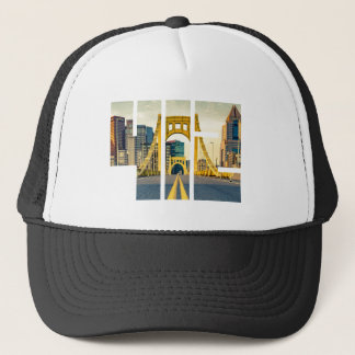Casquette Pittsburgh Pennsylvania Steel City Skyline 412 Can