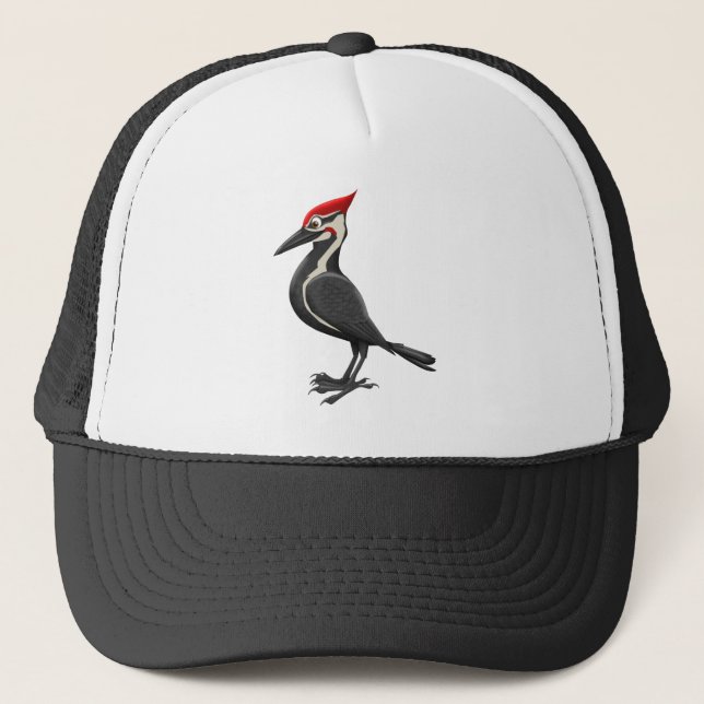Casquette Pivert de Pileated (Devant)