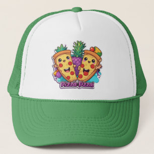 Casquette Pizza à l'ananas amusant