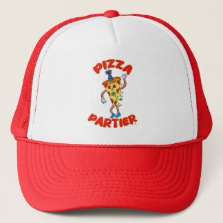 Casquette Pizza Partier Drôle Drôle Dessin Cartouche