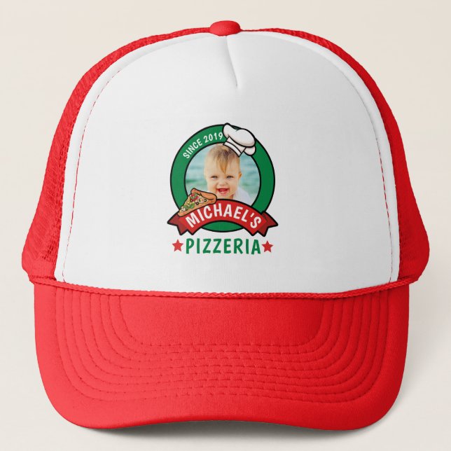 Casquette Pizza Party (Devant)