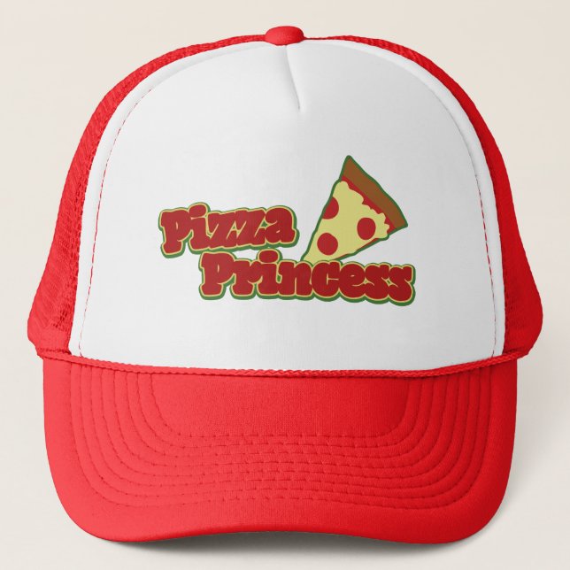 Casquette Pizza Princess (Devant)
