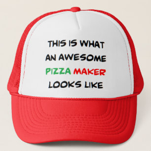 Casquette pizzeria, géniale