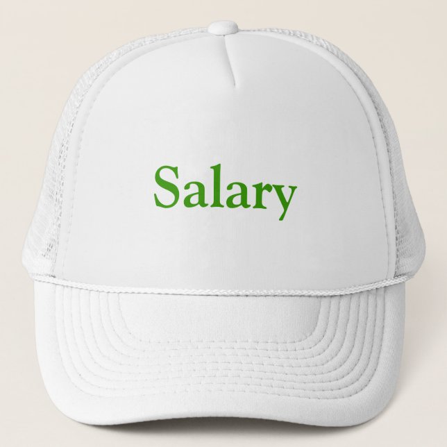 Casquette Plafond de salaire (Devant)