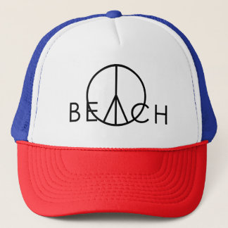 Casquette plage de paix