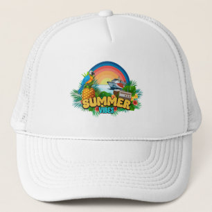 Casquette Plage Vibrations d'Été
