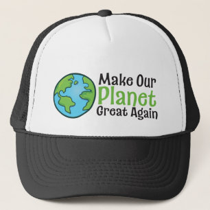 Casquette Planète Grande encore Trucker Chapeau