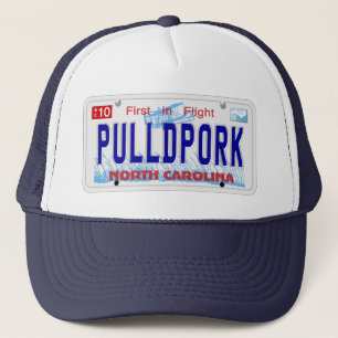 Casquette Plaque CN de porc pulvérisée