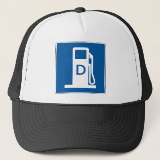 Casquette Plaque de rue diesel de gaz