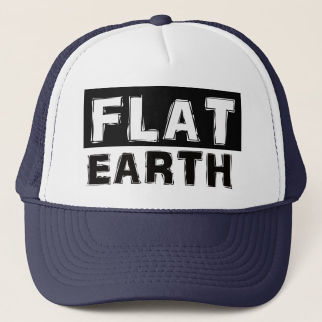 Casquette plat de camionneur de la terre (Devant)