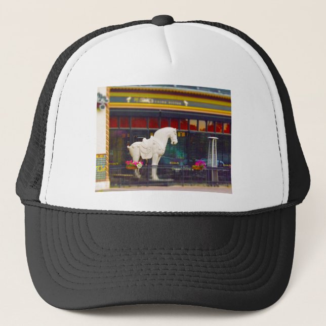 Casquette Plaza de club national de cheval de T'ang de (Devant)