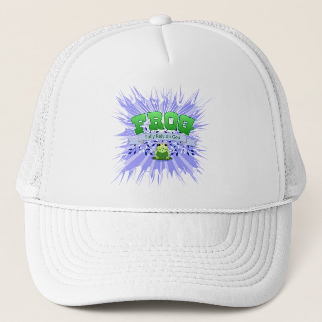 Casquette Pleinement confiance en Dieu (Devant)