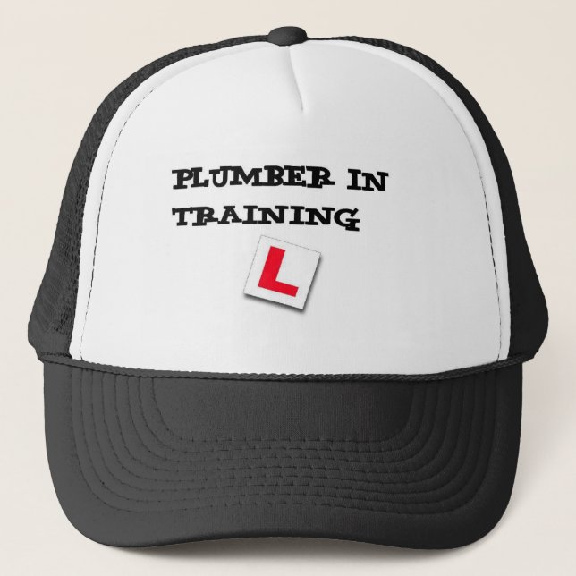 Casquette plombier dans la formation (Devant)