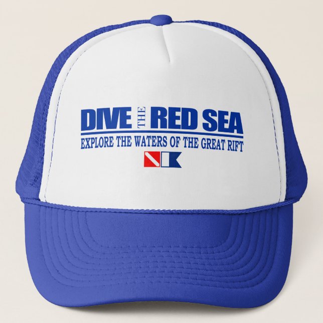 Casquette Plongée Dans La Mer Rouge (Devant)