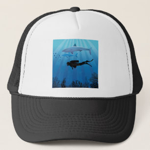 Casquette Plongée de requin Plongée plongée