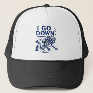 Casquette Plongée sous-marine Je Descends