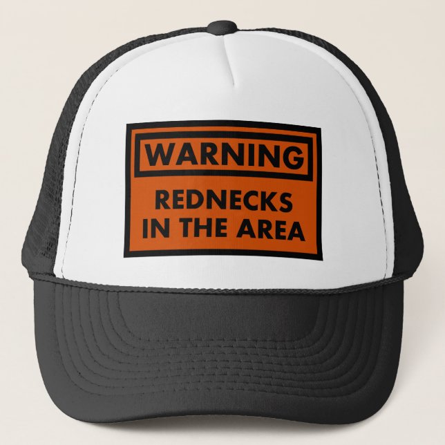 Casquette Ploucs d'avertissement dans le secteur (Devant)