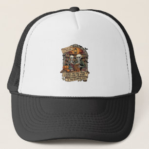Casquette Plus effrayant que les frais de retard de livres s