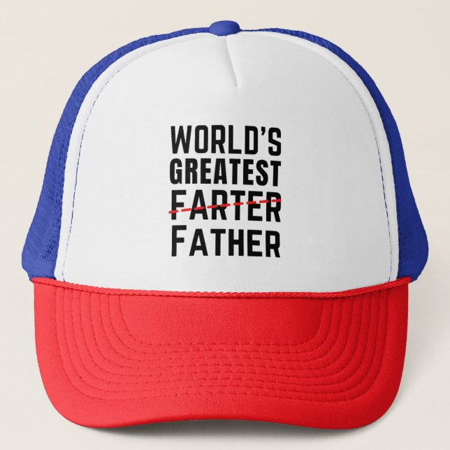 CASQUETTE PLUS GRAND AGRICULTEUR DU MONDE - PÈRE - FÊTE DES  (Devant)
