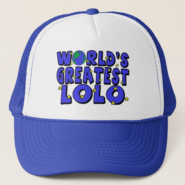 Casquette Plus grand Lolo du monde (Devant)