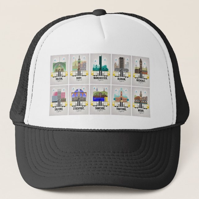 Casquette Plus grand Manchester (Devant)