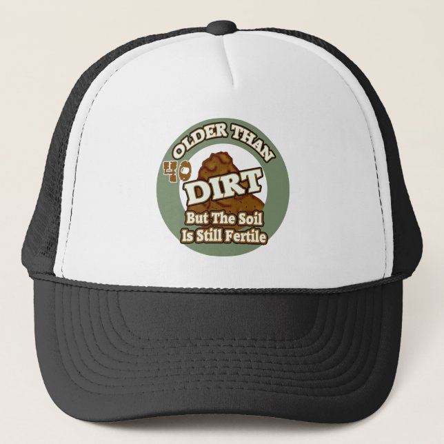 Casquette Plus vieux que les quarantième cadeaux (Devant)