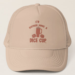 Casquette Plutôt Dice Cup Fundy Board Gamer Action