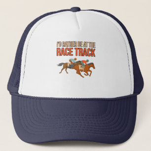 Casquette Plutôt Être À Course Horse Racer Barrel Racer