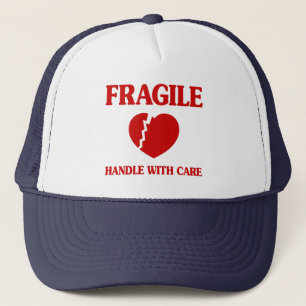 Casquette Poignée Cardiaque Fragile Avec Soin