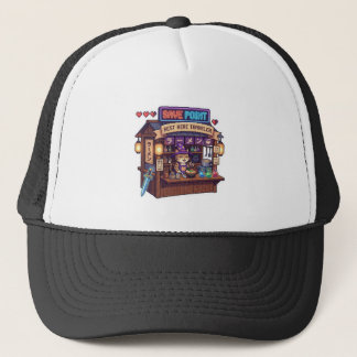 Casquette Point de sauvegarde repos ici voyageur - Art pixel