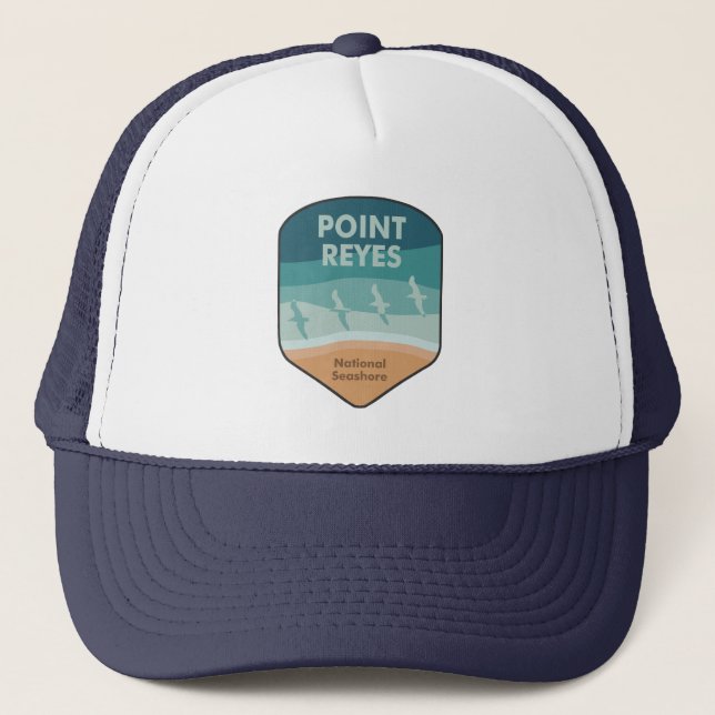 Casquette Pointe Reyes National Seashore California Seaguls (Devant)