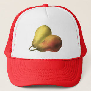 Casquette Poires vintages, Aliments Bio, Fruits Ripe