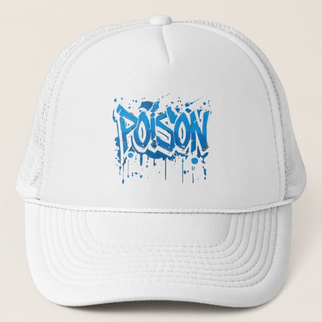 Casquette Poison Graffiti Art (Devant)