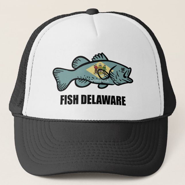 Casquette Poisson Delaware (Devant)