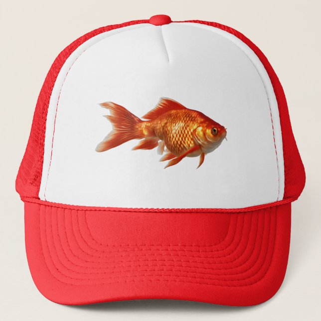 Casquette Poisson d'or (Devant)