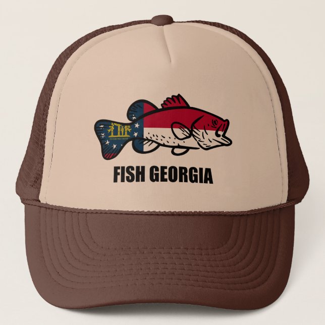 Casquette Poisson Géorgie (Devant)
