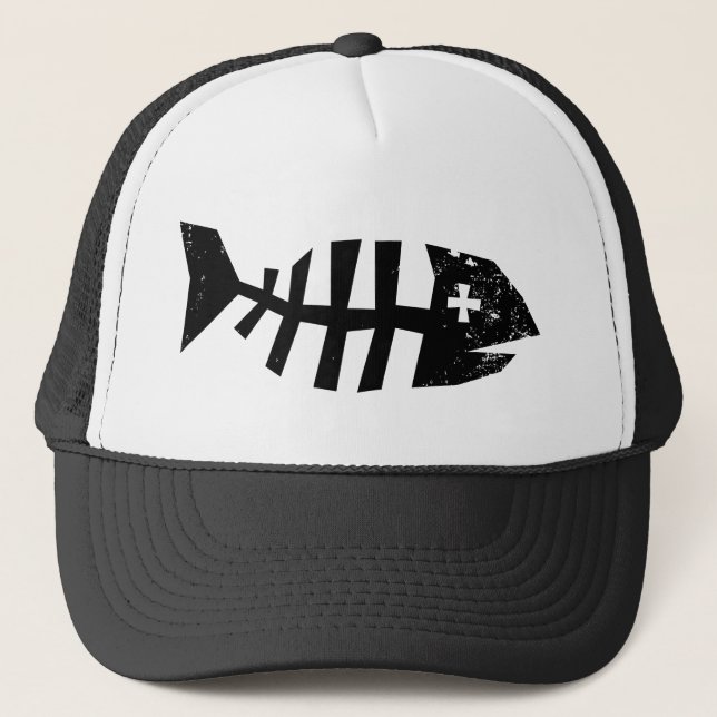 Casquette Poisson mort (Devant)