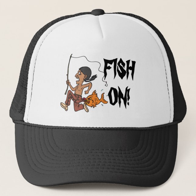 Casquette Poisson sur (Devant)