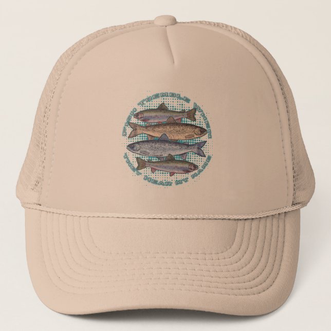 Casquette Poissons en effervescence (Devant)