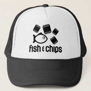 Casquette Poissons et puces