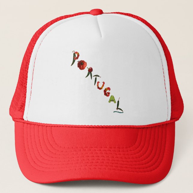 Casquette Poivrons de piment du Portugal (Devant)