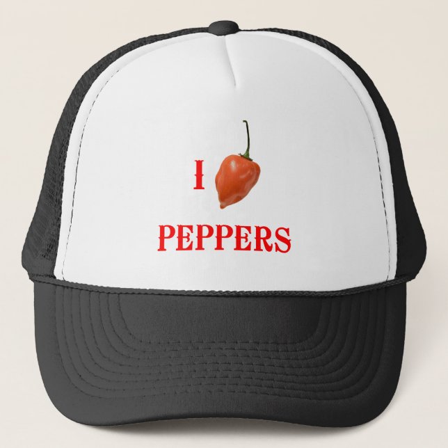 Casquette Poivrons I (de coeur) (Devant)