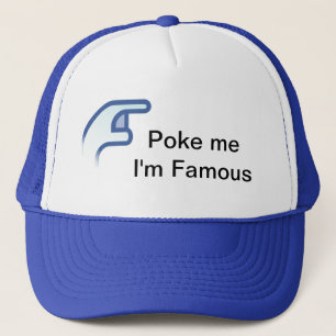 Casquette Poke me I'm famous