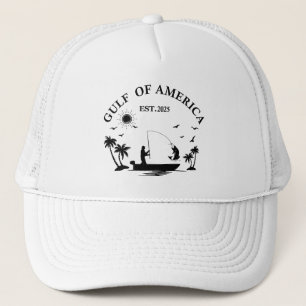Casquette Pôle de pêche du golfe d'Amérique patriotique amér