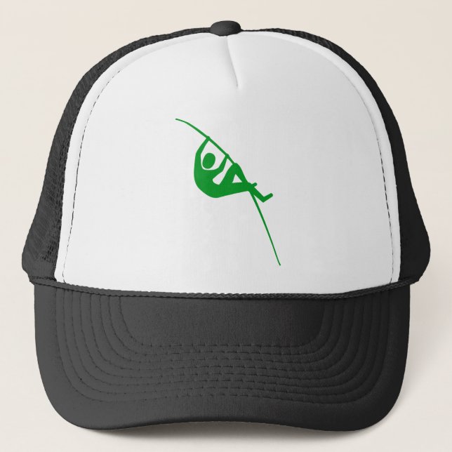 Casquette Pôle voûté - Vert herbe (Devant)