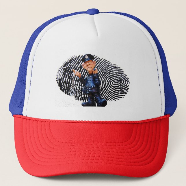 Casquette Police (Devant)