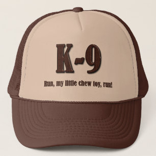 Casquette Police K9 - Ligne bleue mince