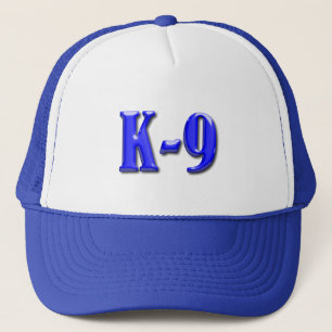 Casquette Police K9 - Ligne bleue mince