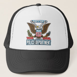 Casquette Police locale de soutien